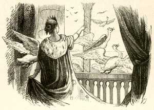 Дикие лебеди (Сказка Андерсена), картинка
