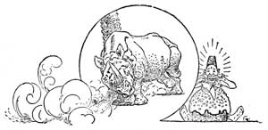 Как на коже носорога появились складки (Сказка Киплинга Р.Д.), рис.4
