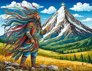 Как ветер к великой горе ходил - Якутские сказки Как ветер к великой горе ходил - Якутские сказки