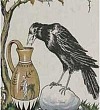 Галка и кувшин (Сказка Толстого Л.Н.), картинка