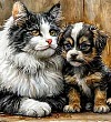 Кошкин щенок - Берестов