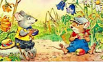 Мышь полевая и мышь городская (Сказка Толстого Л.Н.), картинка