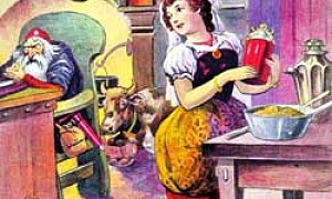 Лесная избушка - Гримм, картинка