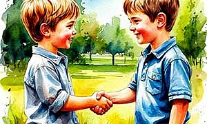 Кто в дружбу верит горячо