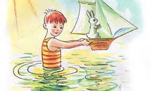 Зайкин кораблик (Сказка Сутеева В.Г.), картинка