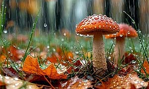 Дождь в лесу - Агния Барто