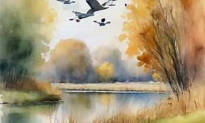 Наедине с осенью - Паустовский, картинка