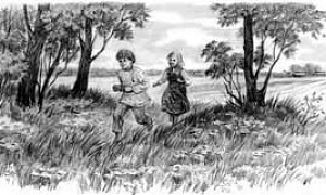 Дети в роще - Ушинский К.Д.