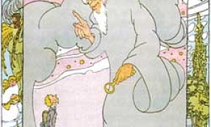 Портной на небе - Гримм, картинка