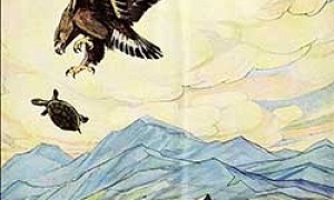 Черепаха и орел - басня Льва Толстого