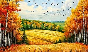 Осень - Бальмонт