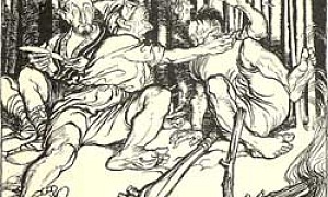 Учёный охотник - Гримм, картинка