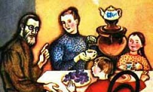 Косточка (Сказка Толстого Л.Н.), картинка