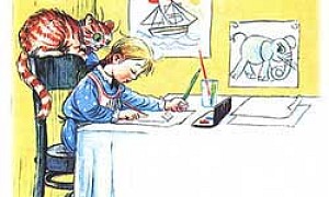 Капризная кошка (Сказка Сутеева В.Г.), картинка