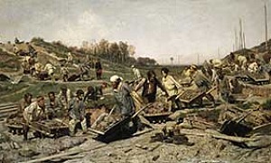 Железная дорога - Некрасов, картинка