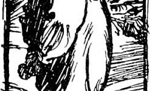 Старый дед и внучек - Гримм, картинка