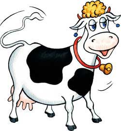 Дойная корова (Сказка Толстого Л.Н.), рисунок