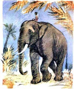 Слон (Сказка Толстого Л.Н.), картинка