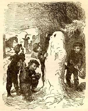 Снеговик (Сказка Андерсена), картинка