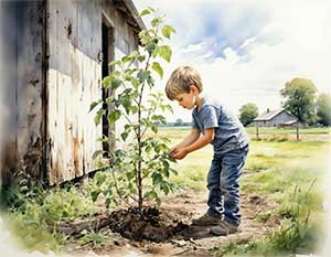 картинка Деревья растут для всех