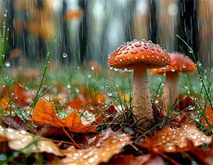 Дождь в лесу - Агния Барто