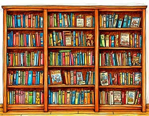 Книжные полки