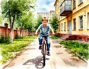 Мотогонки по отвесной стене - Драгунский