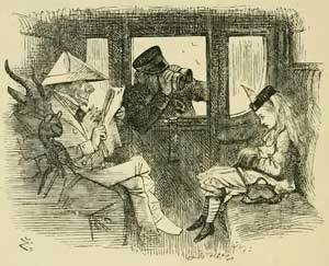 Алиса в зазеркалье - Льюис Кэрролл, рис.13