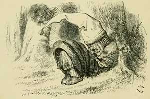 Алиса в зазеркалье - Льюис Кэрролл, рис.22