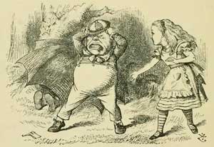 Алиса в зазеркалье - Льюис Кэрролл, рис.23