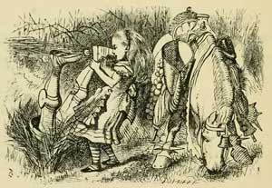 Алиса в зазеркалье - Льюис Кэрролл, рис.40