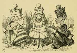 Алиса в зазеркалье - Льюис Кэрролл, рис.43