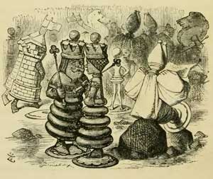 Алиса в зазеркалье - Льюис Кэрролл, рис.5