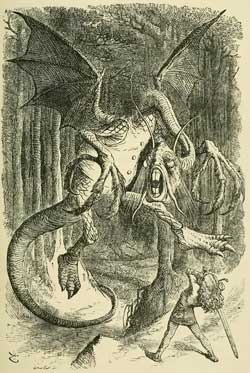 Алиса в зазеркалье - Льюис Кэрролл, рис.8