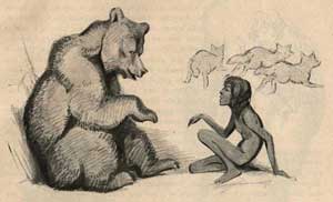 Охота питона Каа - Книга джунглей (Сказка Киплинга Р.Д.), картинка