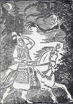 Девушка - хвощинка - Якутская сказка, рис.3