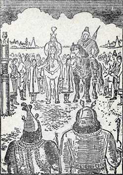 Девушка - хвощинка - Якутская сказка, рис.4