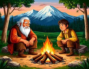 Заблудившиеся парни - Якутские сказки Заблудившиеся парни - Якутские сказки