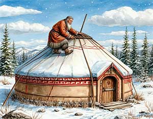 Старик - Юкагирские сказки