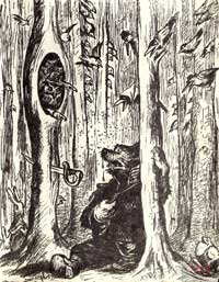 Медведь на воеводстве (Сказка Салтыкова-Щедрина), картинка