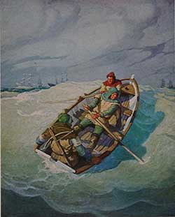 Чёрная стрела - Стивенсон, рис.10