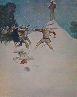 Чёрная стрела - Стивенсон, рис.13