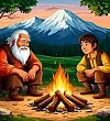 Заблудившиеся парни - Якутские сказки
