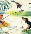 Как я ловил рыбу (Сказка Сутеева В.Г.), картинка