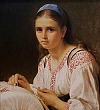 Кружевница Настя - Паустовский, картинка
