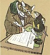Кошка и Соловей - Басня Крылова И.А.