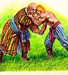 Как боролся русский богатырь (РассказТолстого Л. Н.), картинка