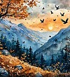 Ласточки пропали - Фет