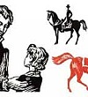 Как дядя рассказывал про то, как он ездил верхом (Рассказ Толстого Л. Н.), картинка