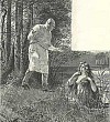 Русалка в пруду - Гримм, картинка